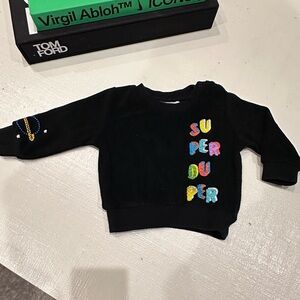 Designer- HEY KID Terry Sweatshirt-6M